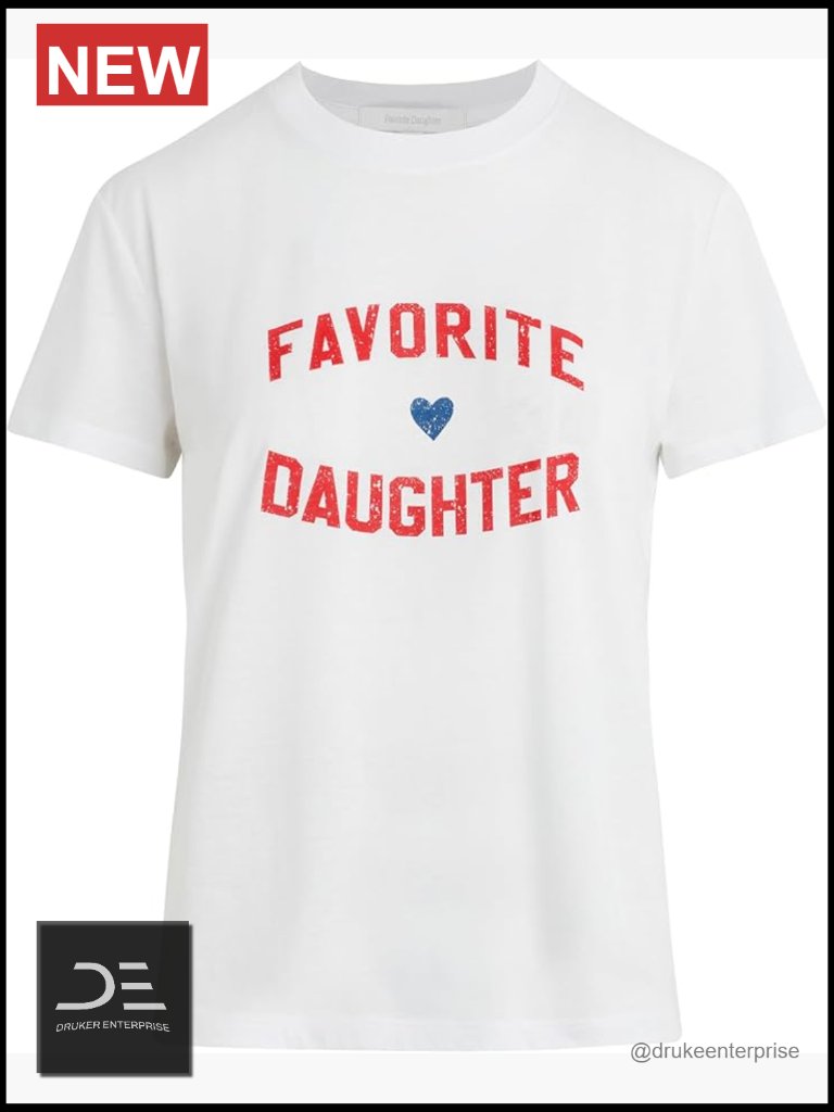 Tri-Blend Cotton Logo Tee With Letter Print Crew Neck